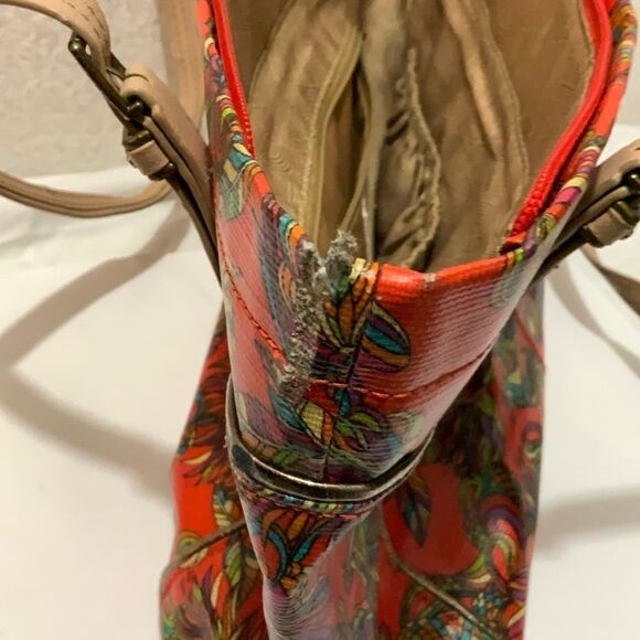 Sakroots Birds of Paradise Print Metro Tote Bag Shopper Shoulder Handbag Purse - Picture 15 of 15